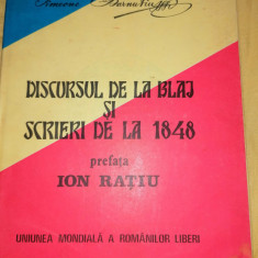 Discursul de la Blaj si scrieri de la 1848 - Simion Barnutiu (Pefata Ion Ratiu)