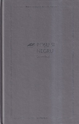 Stendhal - Rosu si negru foto