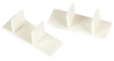 Capat sina SN2, PVC, alb, set 2 bucati