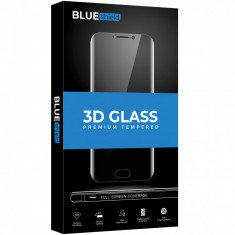Folie Protectie Ecran BLUE Shield Samsung Galaxy A70 A705, Sticla securizata, Full Face, Full Glue, HD, 3D, 9H, Neagra