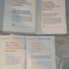 ISTORIA MILITARA A POPORULUI ROMAN vol. III + IV + V colectiv autori