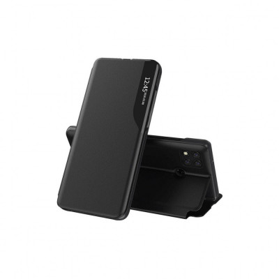 Husa Flip pentru Xiaomi Redmi 9C / Redmi 9C NFC Techsuit eFold Series Negru foto