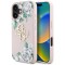 Husa originala Guess iPhone 16 Hardcase 4G Grained Roses Big Logo, roz, GUHCP16SPGROP4MP