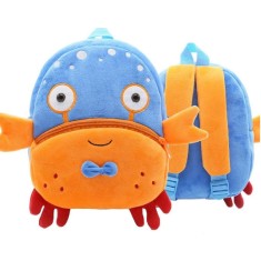 Ghiozdan Gradinita pentru Copii prescolari WePro Store, Model Crab, plus, 26x24x10
