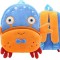 Ghiozdan Gradinita pentru Copii prescolari WePro Store, Model Crab, plus, 26x24x10