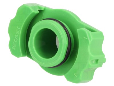 Adaptor seringă 30/55ml verde foto