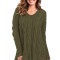 A748-120 Pulover casual tricotat model oversize