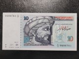 Tunisia 10 dinari