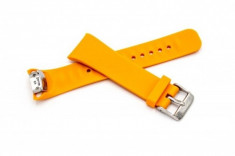 Armband orange pentru samsung galaxy gear fit 2 smartwatch sm-r360, , foto