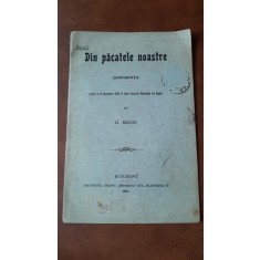 Din pacatele noastre - G. Sion conferinta