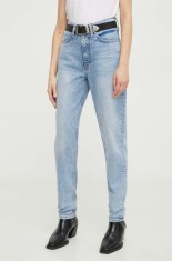 Levi&#039;s jeansi 80S MOM JEAN femei, culoarea albastru marin