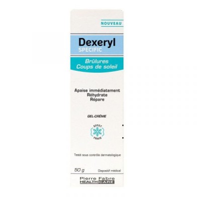 Crema, Pierre Fabre, Dexeryl, Efect Calmnat si Reparator asupra Arsurilor Solare, 50gr foto