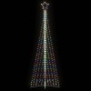 VidaXL Pom de Crăciun LED 495 LED-uri colorate 300,5 cm 4016439