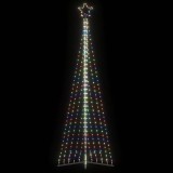 VidaXL Pom de Crăciun LED 495 LED-uri colorate 300,5 cm