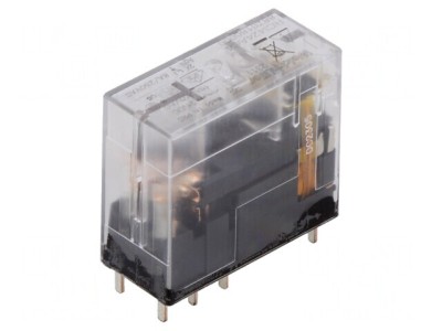 Releu Electromagnetic DPDT 24VDC 8A 240VAC foto