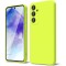 Husa Soft Touch, slim, ALC Mobile, anti soc, compatibila cu Samsung Galaxy A16, Verde Neon Tpu