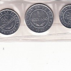 M1 C41 - Set monede - Bolivia - emise in anul 1997