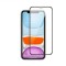 Folie pentru iPhone 12 Mini, 9H, fullscreen, Negru
