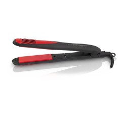 Placa de par Esperanza Brilliant, 35W, 200 grade Celsius, 26,5 cm, negru/rosu