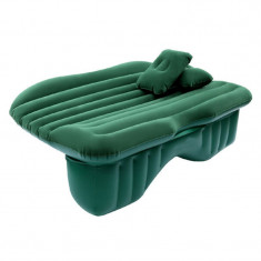 Saltea auto gonflabila Travel Bed, 138 x 85 x 45 cm, suporta 600 kg, Verde foto