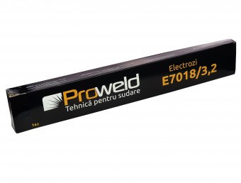 ProWELD E7018 electrozi bazici 3.2mm, 1kg - 6960270220147 foto