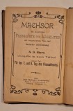 Machzor S. G. Stern &ndash; Pessach, zilele 7&ndash;8 &ndash; Schlesinger, 1905 &ndash; ebraică/germană