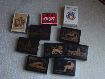 Lot 20 Cutii Chibrituri Vintage - Straine Diferite foto