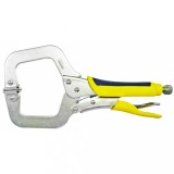 Cleste autoblocant tip C 275 mm din Cr-V cu reglaj presiune Topmaster