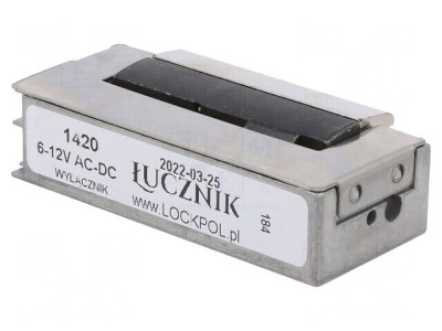 Yală electromagnetică cu &amp;icirc;ntrerupător 6-12V foto