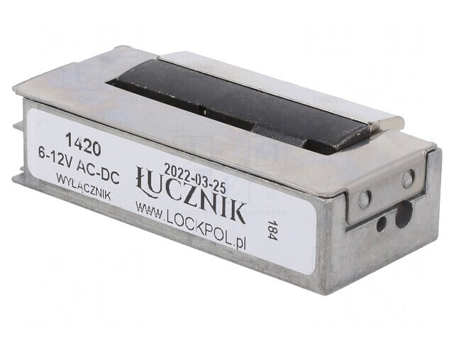 Yală electromagnetică cu &icirc;ntrerupător 6-12V
