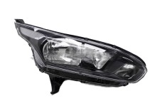 Far Ford Transit/Tourneo Connect, 03.20, Dreapta, tip bec H15+H7, reglare electrica, cu lumini de zi, cu motoras reglare far, ECE, culoare negru,