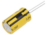 Supercondensator THT 25F 3V 7.5mm