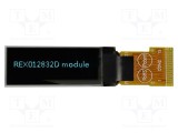 Afișaj OLED grafic 0,91&quot; 128x32 albastru RAYSTAR OPTRONICS