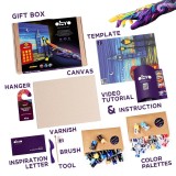 Set pictura 3D cu argila usoara, 30 40cm - London City