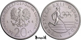 1980, 20 Złotych - Jocurile Olimpice de vară din 1980 - Polonia | Y 108, Europa