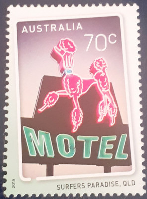 Australia 2015 c&amp;acirc;ini hotel MOTEL 1v MNH foto
