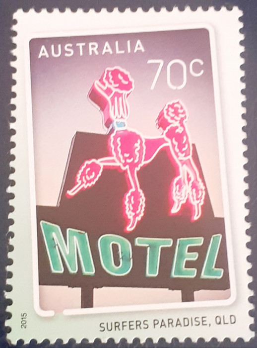 Australia 2015 c&acirc;ini hotel MOTEL 1v MNH