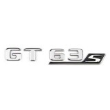 Emblema GT 63_S spate portbagaj Mercedes, chrom