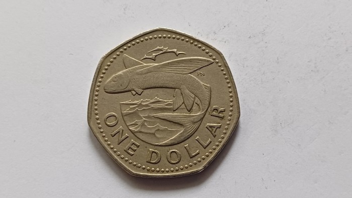 Barbados - 1 Dollar 1973