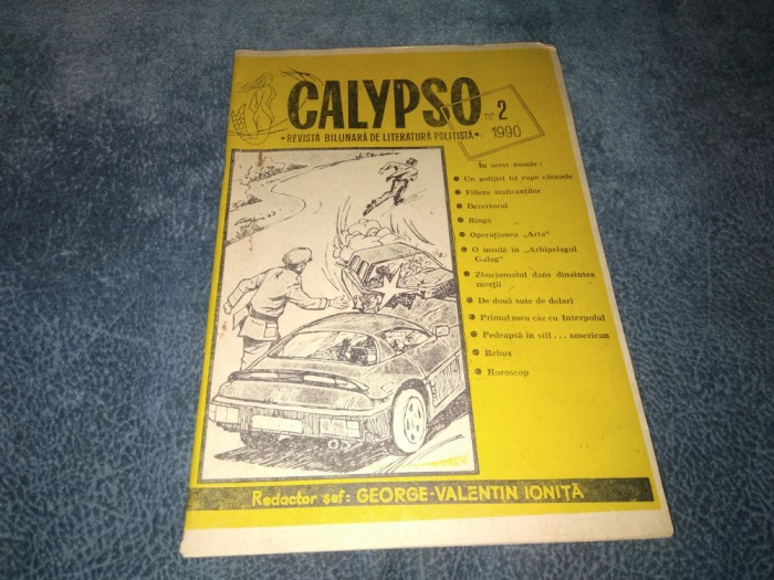 REVISTA CALYPSO NR 2 1990