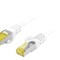 Patch cord LANBERG RJ45 S/FTP Cat 6a LSZH 20m alb
