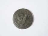 Rara! Sardinia-Statele Italiene-Regatul Sardiniei 2.6 Soldi 1815 argint slab(billon),diametrul=19 mm,greutate=2,20 grame