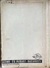 Dosar &rdquo;Uzina 23 August Bucuresti&rdquo; sigla FAUR, anii 70, comunism, epoca de aur, industrie romaneasca / fosta Malaxa / sigle si fonturi interesante