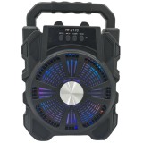 Boxa portabila HF2170, 15W PMPO, BT, lumini multicolor