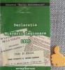 Declaratia Miscarii Legionare 1990 Horia Sima