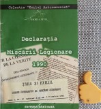 Declaratia Miscarii Legionare 1990 Horia Sima