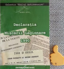 Declaratia Miscarii Legionare 1990 Horia Sima