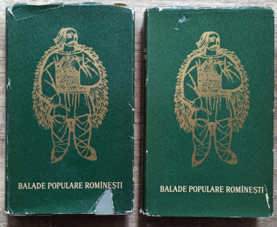 Balade populare romanesti// primele doua volume, 1964 foto