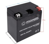 Baterie moto/atv MB10L-BS AGM (Gel) 12v 11ah, curent pornire 160A Cod Produs: MX_NEW AKUMOR001
