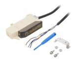 Amplificator fibră optică NPN cu cablu 2m BF3RX